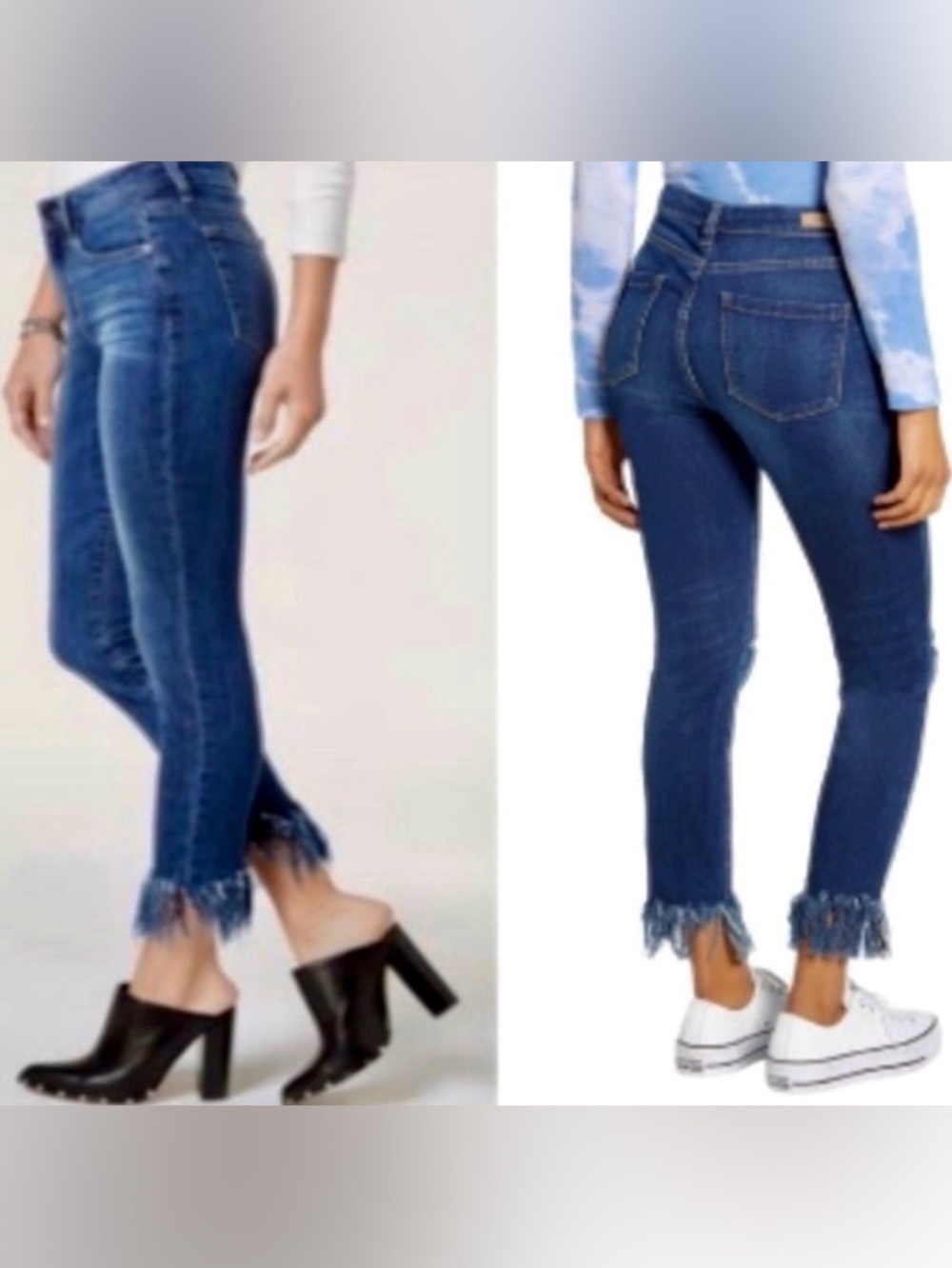 Blank NYC The Bond Fringe
Hem Jeans 26